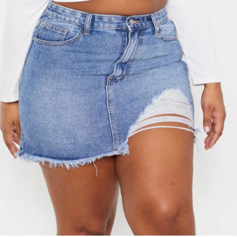 Jean skirt